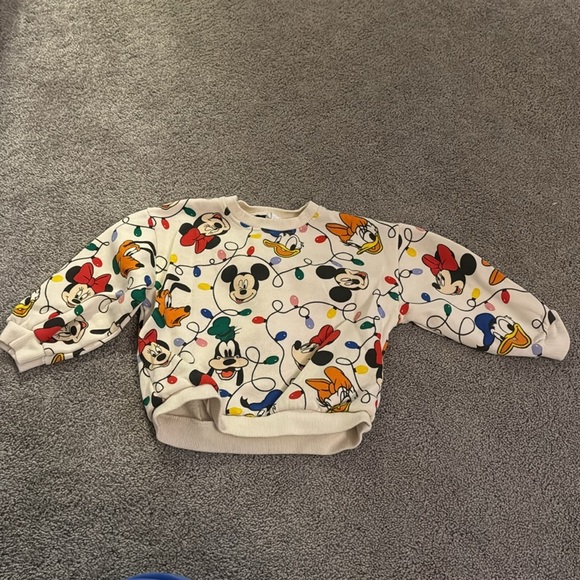 Zara Disney Christmas Lights Sweater - Picture 2 of 6